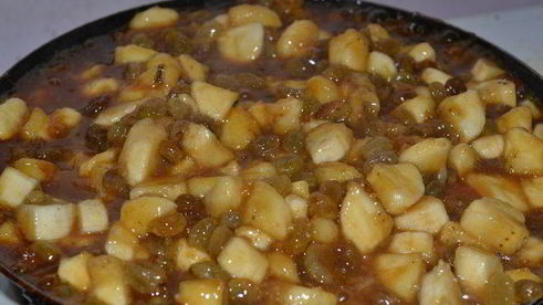 полосатые блинчики