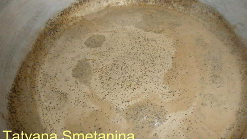 шоколадно-кофейные блины