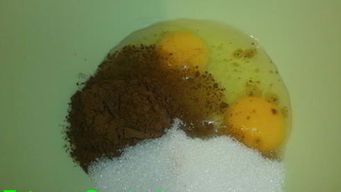 шоколадно-кофейные блины