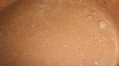 шоколадно-кофейные блины