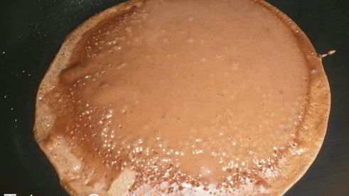 шоколадно-кофейные блины