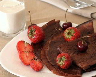 Шоколадные блинчики