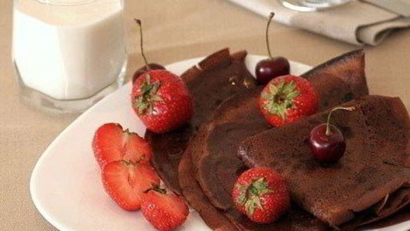 Рецепт Шоколадных блинчиков