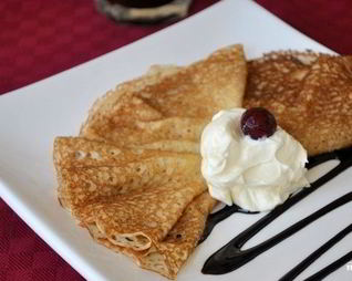 Тонкие блинчики на кефире