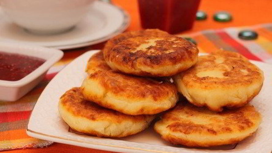 Рецепт творожно-яблочных блины с корицей