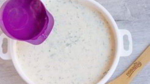 творожные блины с зеленью