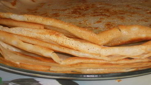 заварные блины на молоке за 5 минут