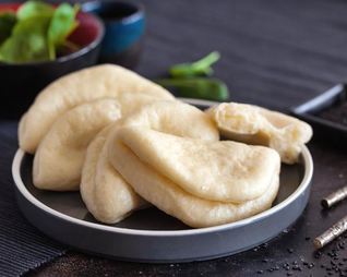 Азиатские паровые булочки бао