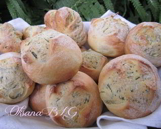 Болгарские булочки с укропом