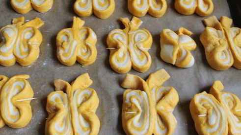 булочки бабочки