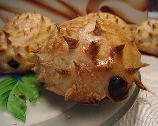 Булочки Ежики