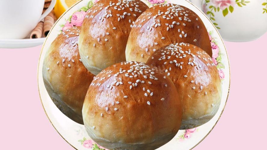 Рецепт булочек из кислого теста