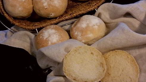 булочки на солевом дрожжевом растворе