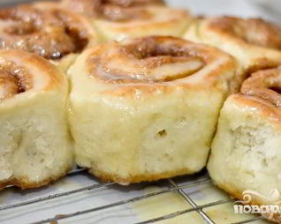 Булочки с корицей и пахтой