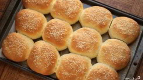 булочки с кунжутом