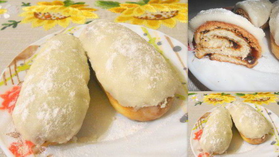 Рецепт булочек с маком и орехами в карамели