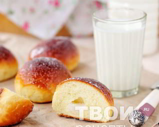 Булочки с сахаром