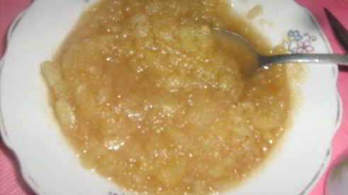 булочки слоеные яблоками