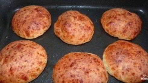 быстрые творожные булочки