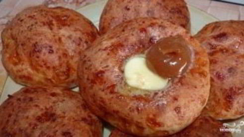 быстрые творожные булочки