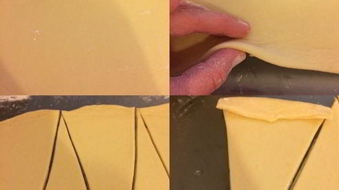 домашние круассаны