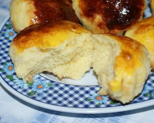 Французские булочки с сахаром