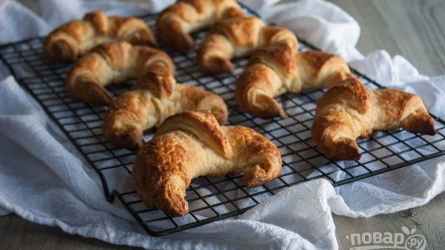 Рецепт круассанов французских