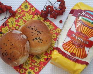 Манные булочки