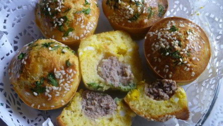 Рецепт мясных булочек