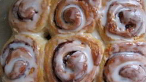 плюшки с корицей