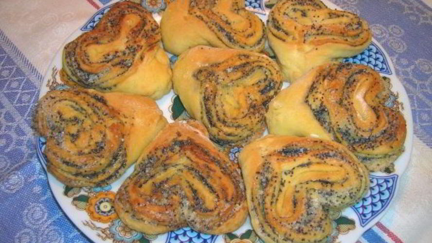 Рецепт плюшек с маком