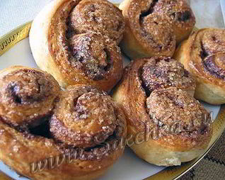 Плюшки в виде сердечек