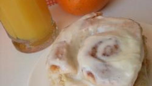 Рецепт Постных апельсиновых булочек с кардамоном