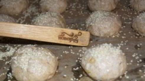 ржаные булочки с луком в хлебопечке