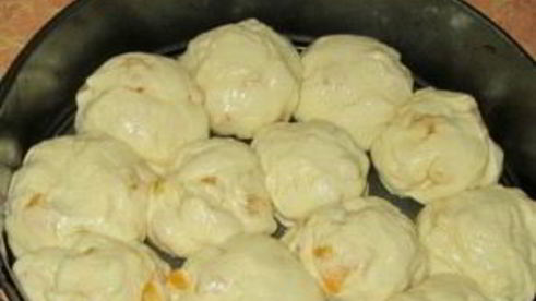 сдобные булочки на кефире