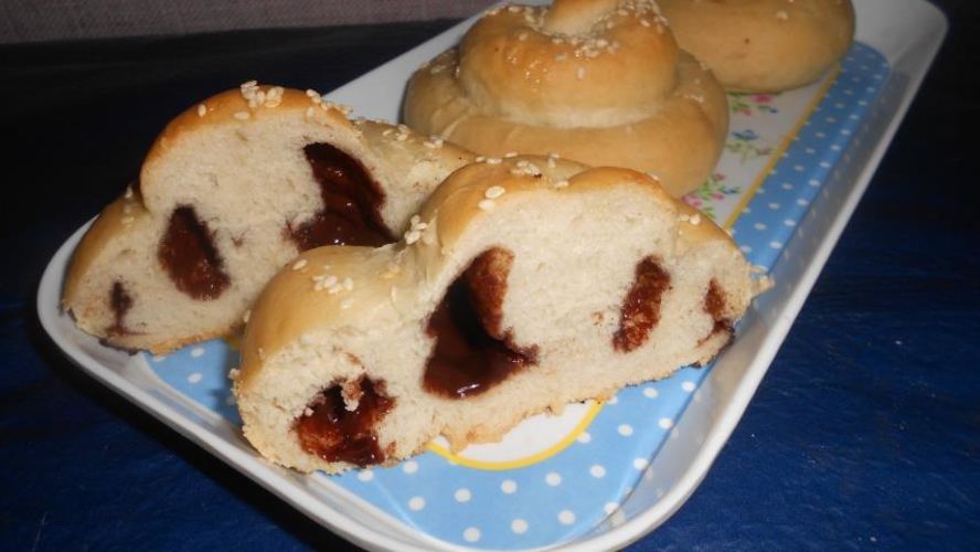 Рецепт сырных булочек-улиток ассорти