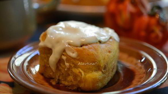 Рецепт Тыквенных булочек с пеканом