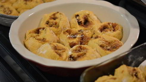 тыквенные булочки с пеканом