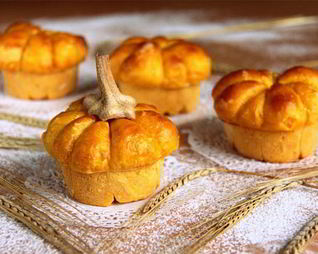 Тыквенные булочки