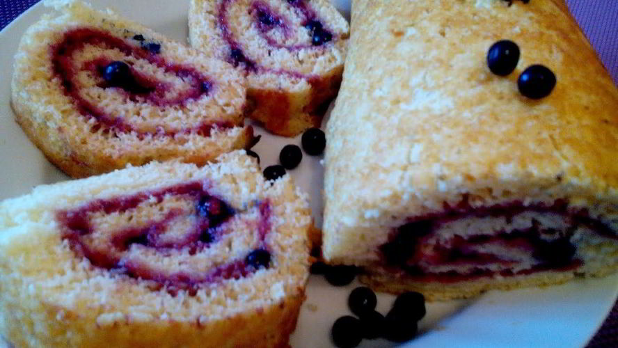 Рецепт быстрых рулетов к чаю