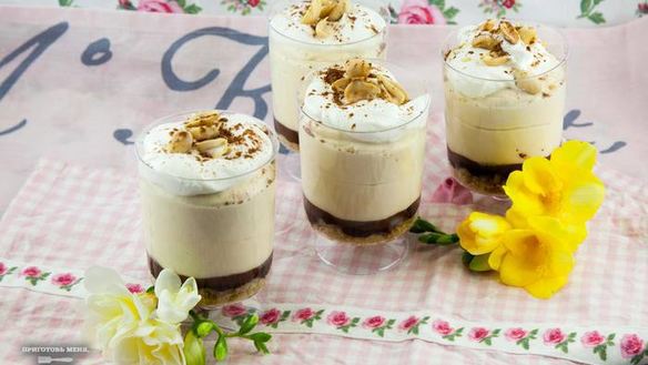 Рецепт Арахисового чизкейка без выпечки