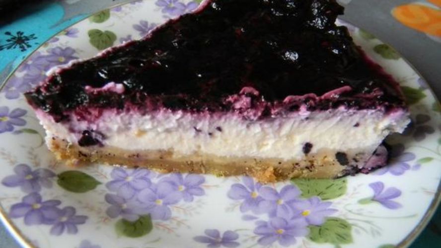 Рецепт черничного чизкейка с розмарином