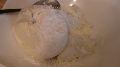 черничный чизкейк с розмарином