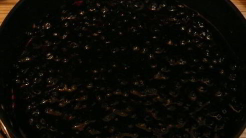 черничный чизкейк с розмарином