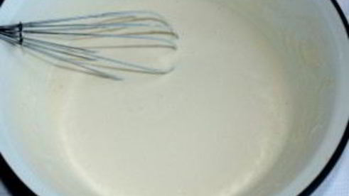 черничный чизкейк со сливками