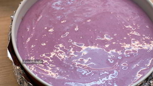 черничный чизкейк