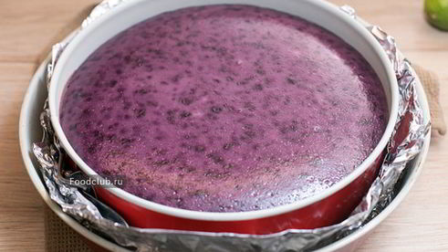 черничный чизкейк