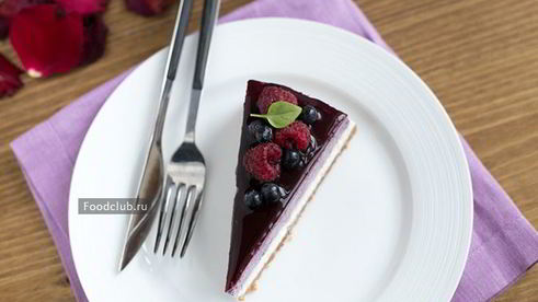 черничный чизкейк