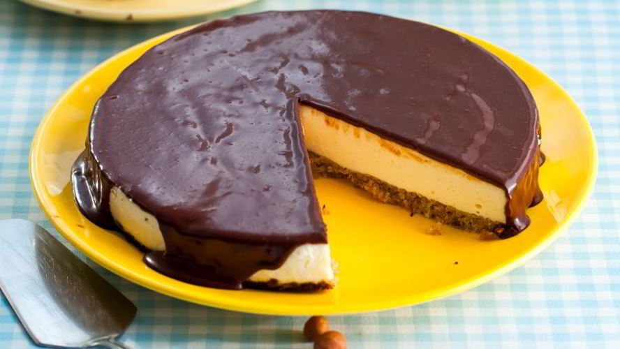 Рецепт чизкейка из черного хлеба