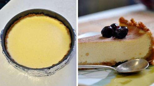 чизкейк на водяной бане